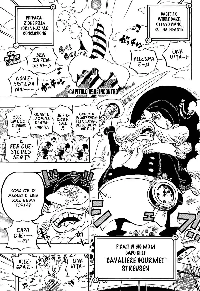 One Piece Capitolo 858 page 4