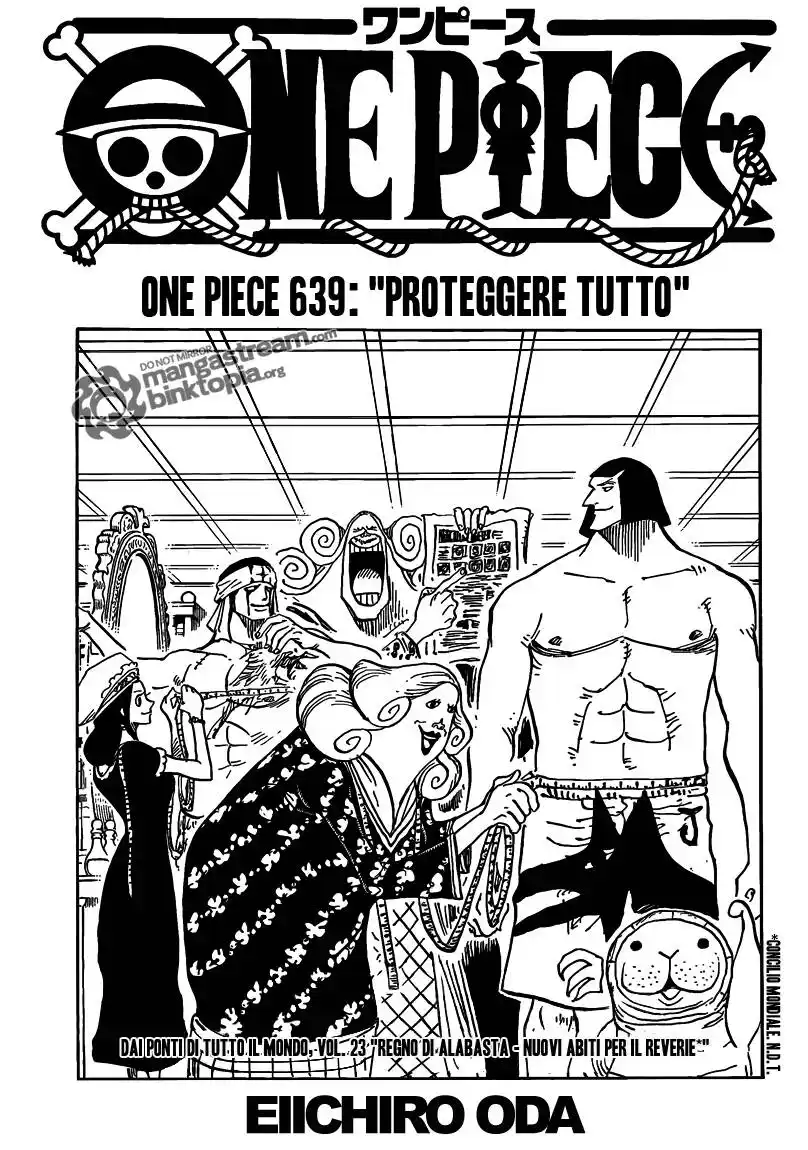 One Piece Capitolo 639 page 1