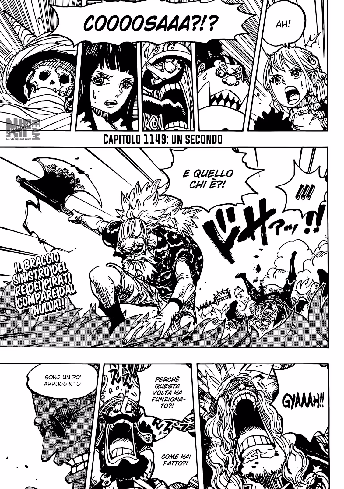 One Piece Capitolo 1149 page 1