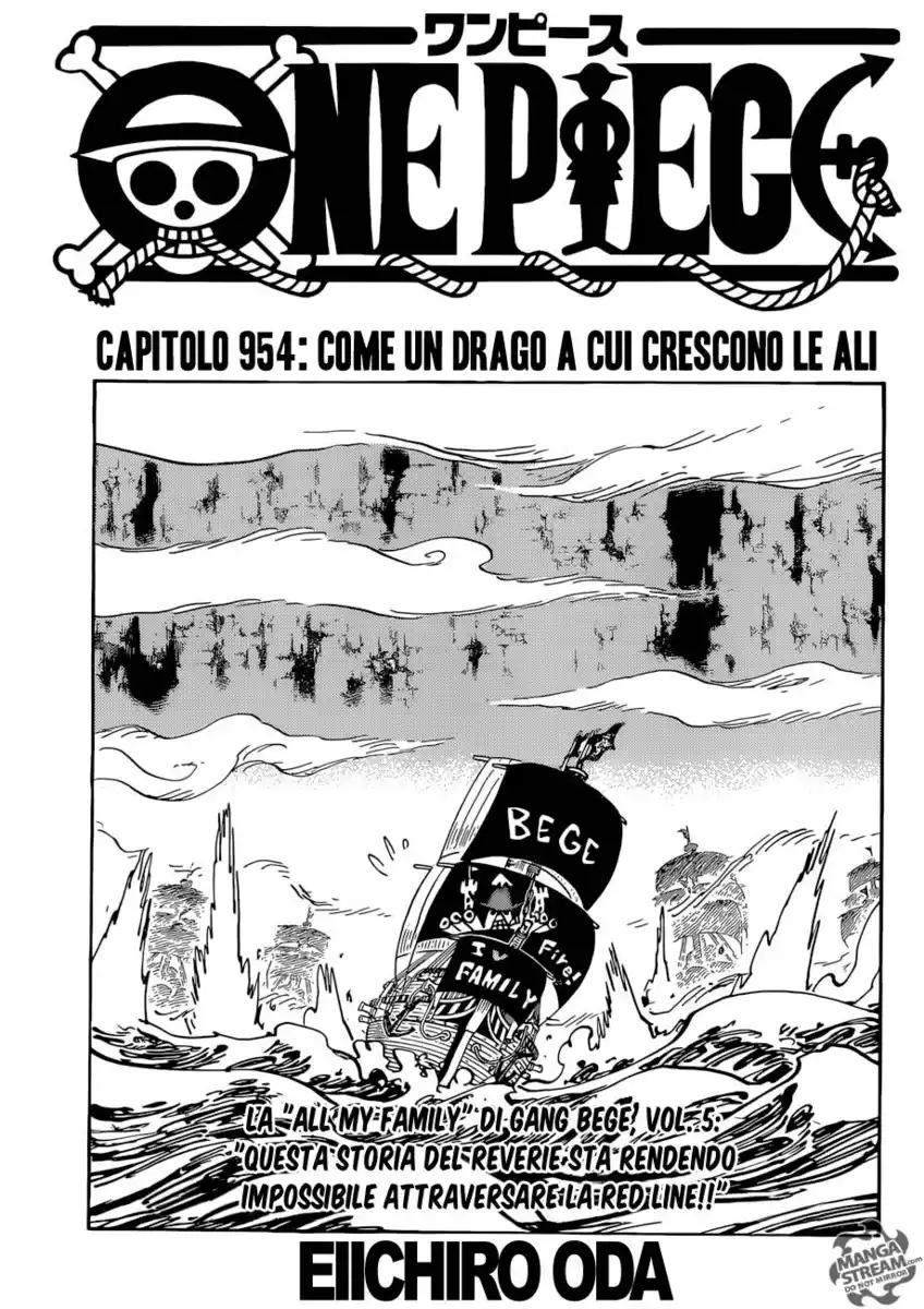 One Piece Capitolo 954 page 2