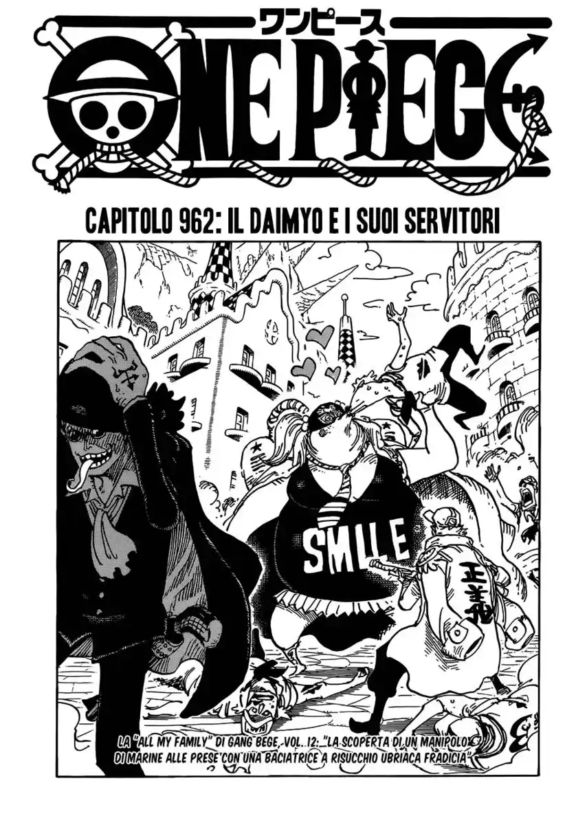 One Piece Capitolo 962 page 2