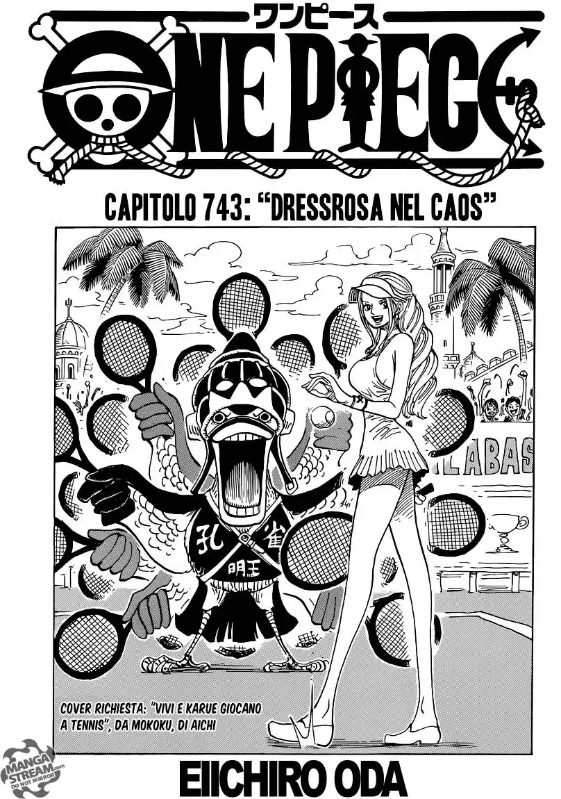 One Piece Capitolo 743 page 2