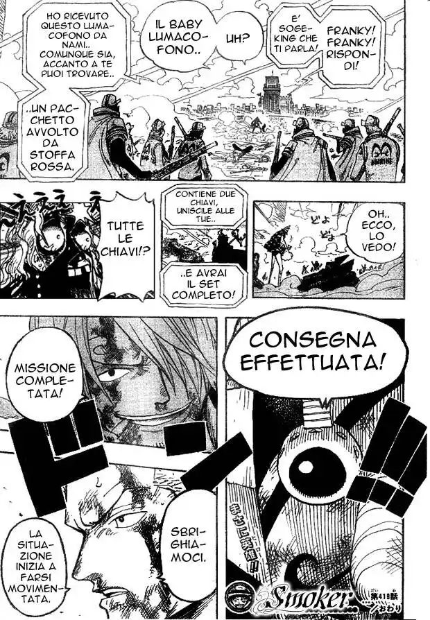 One Piece Capitolo 419 page 16