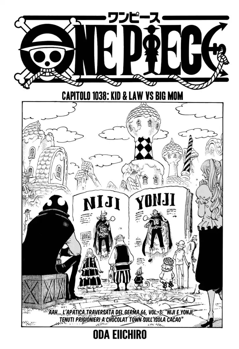 One Piece Capitolo 1038 page 2