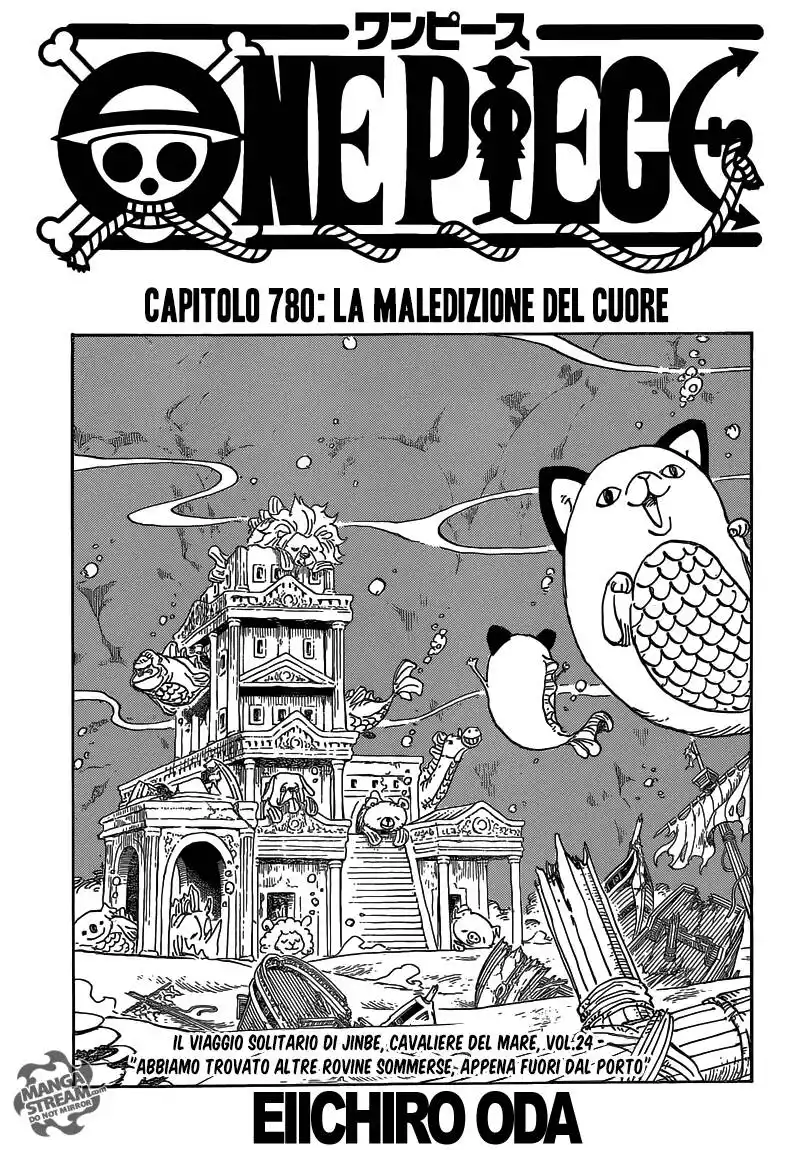 One Piece Capitolo 780 page 2