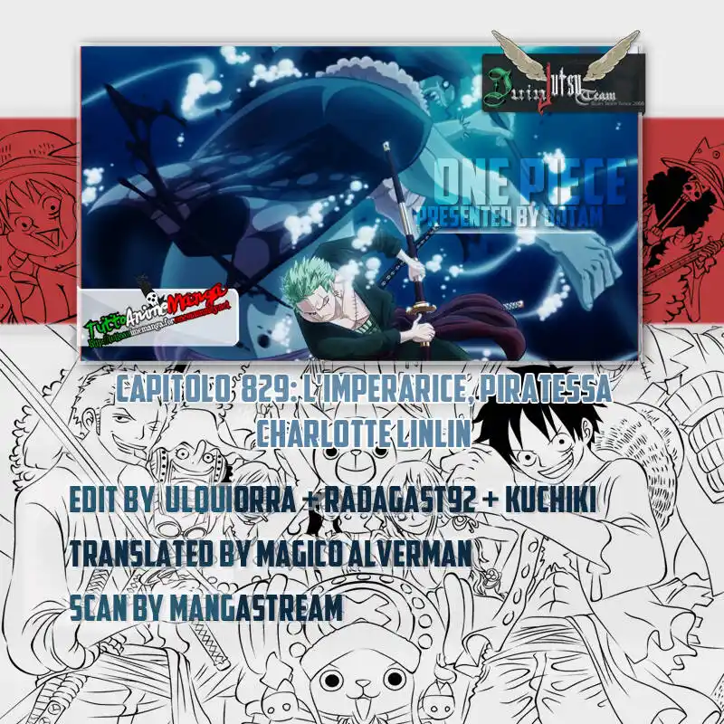 One Piece Capitolo 829 page 1