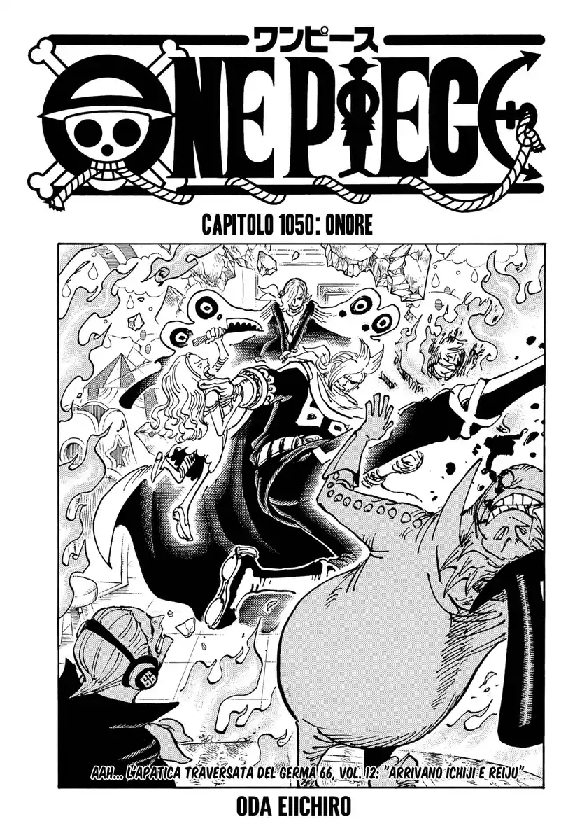 One Piece Capitolo 1050 page 2