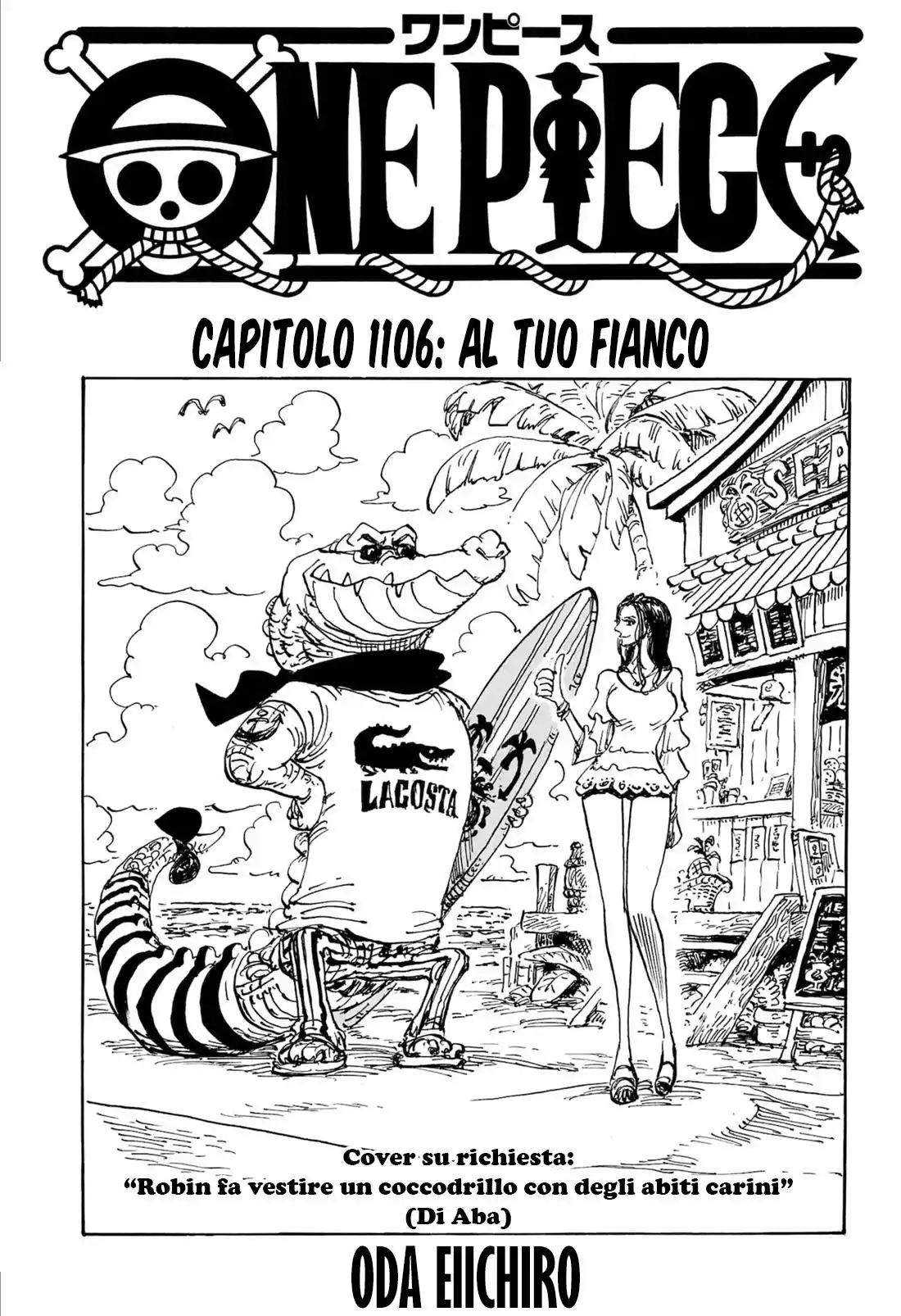 One Piece Capitolo 1106 page 2