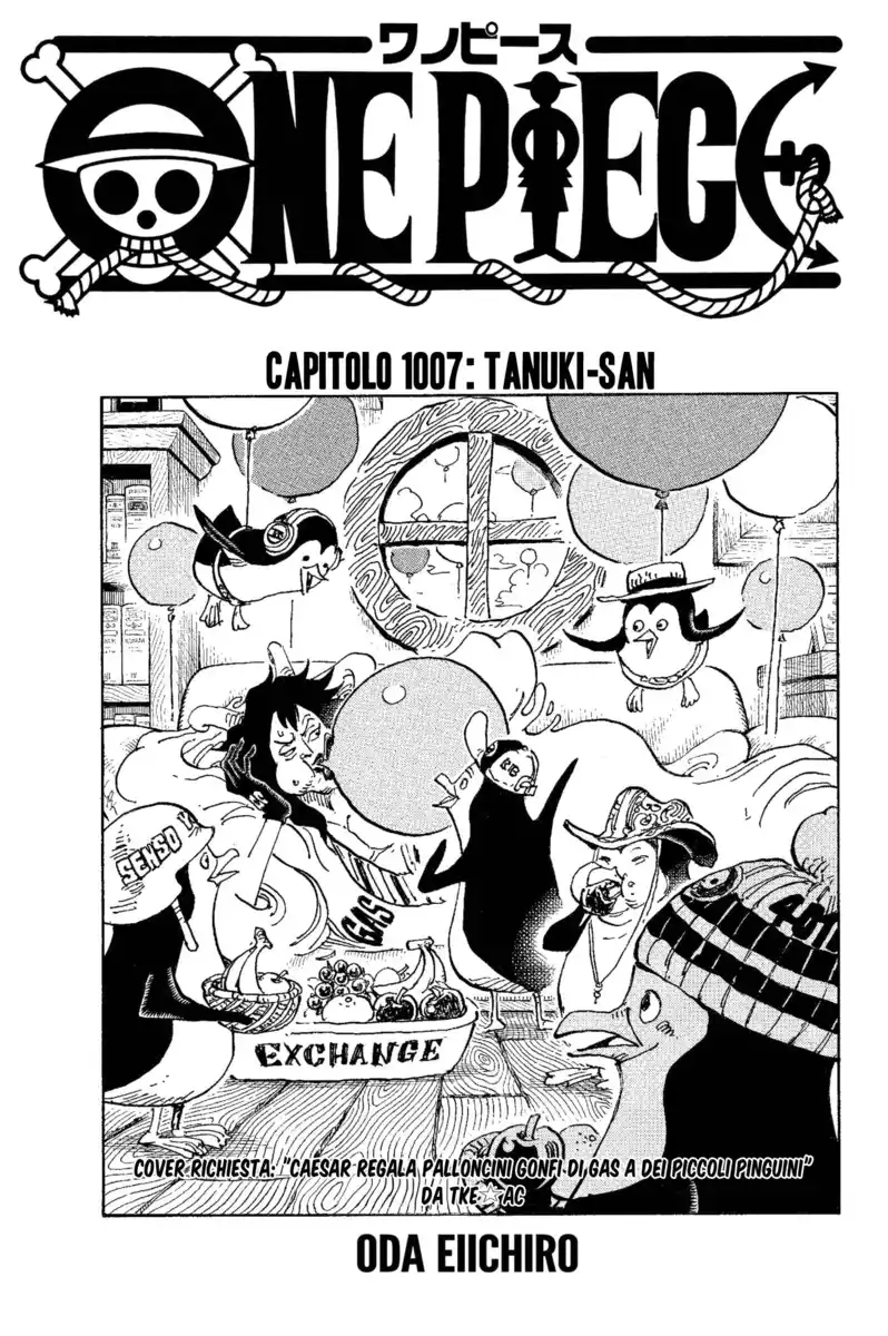 One Piece Capitolo 1007 page 2