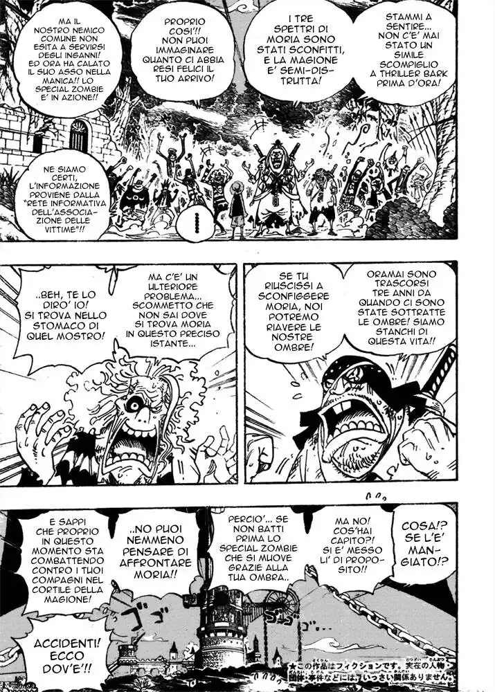 One Piece Capitolo 476 page 3