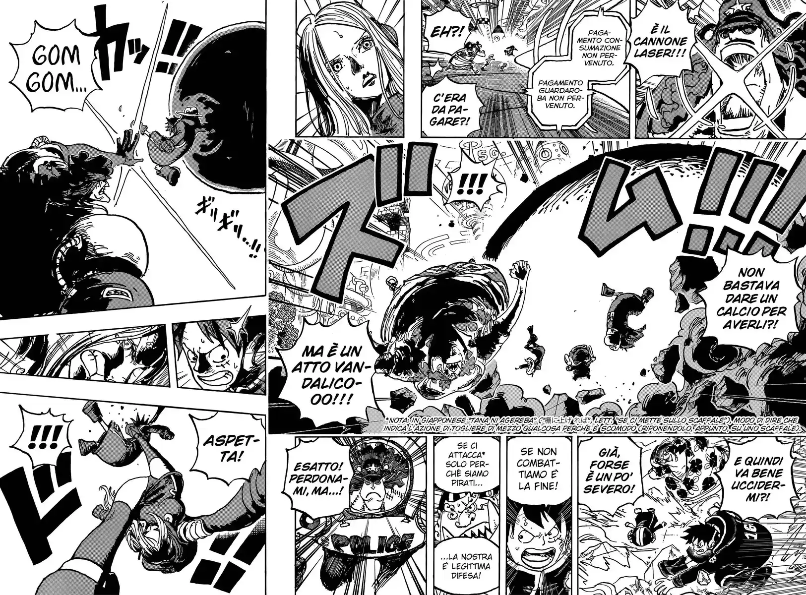 One Piece Capitolo 1063 page 7