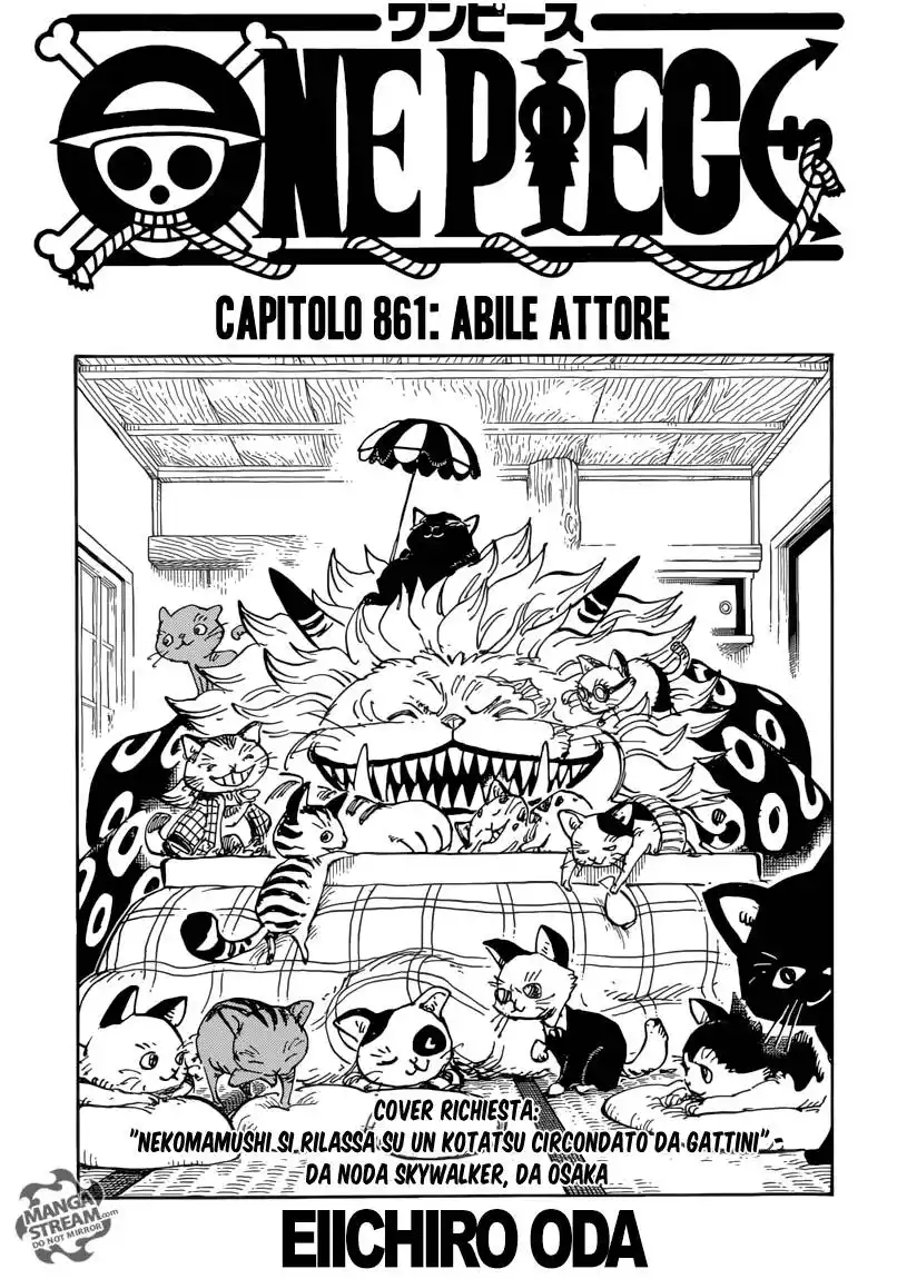 One Piece Capitolo 861 page 2