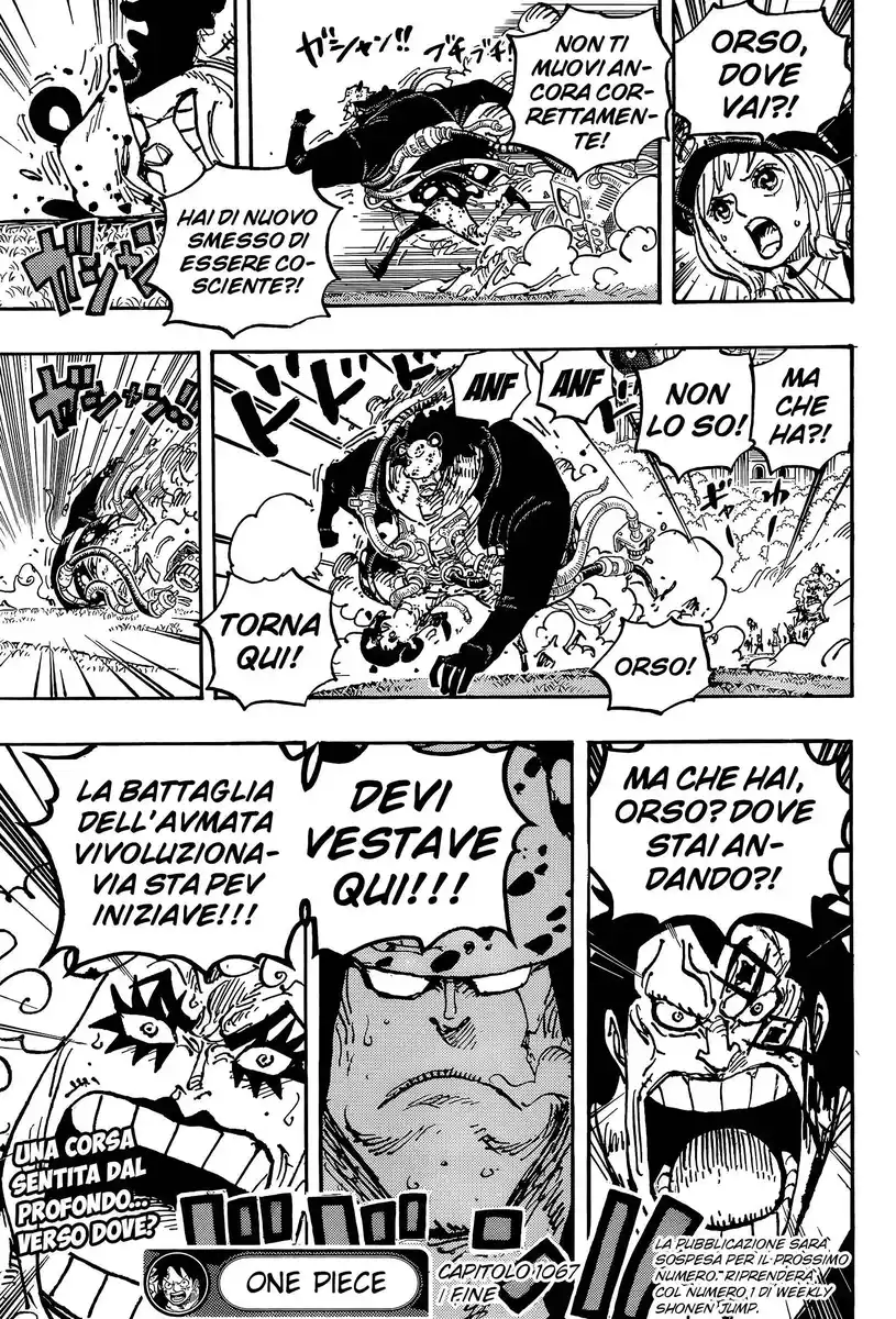 One Piece Capitolo 1067 page 16