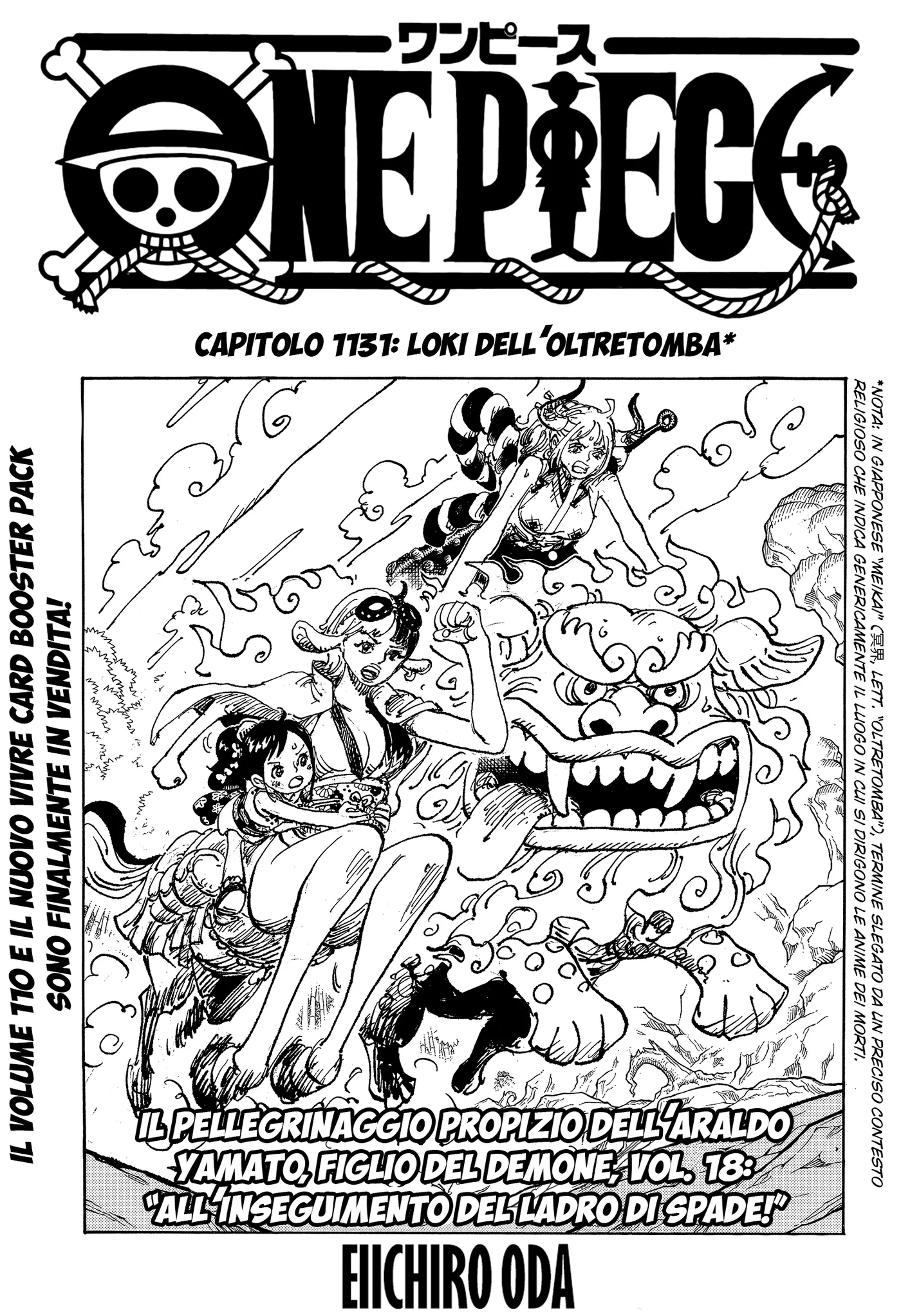 One Piece Capitolo 1131 page 1