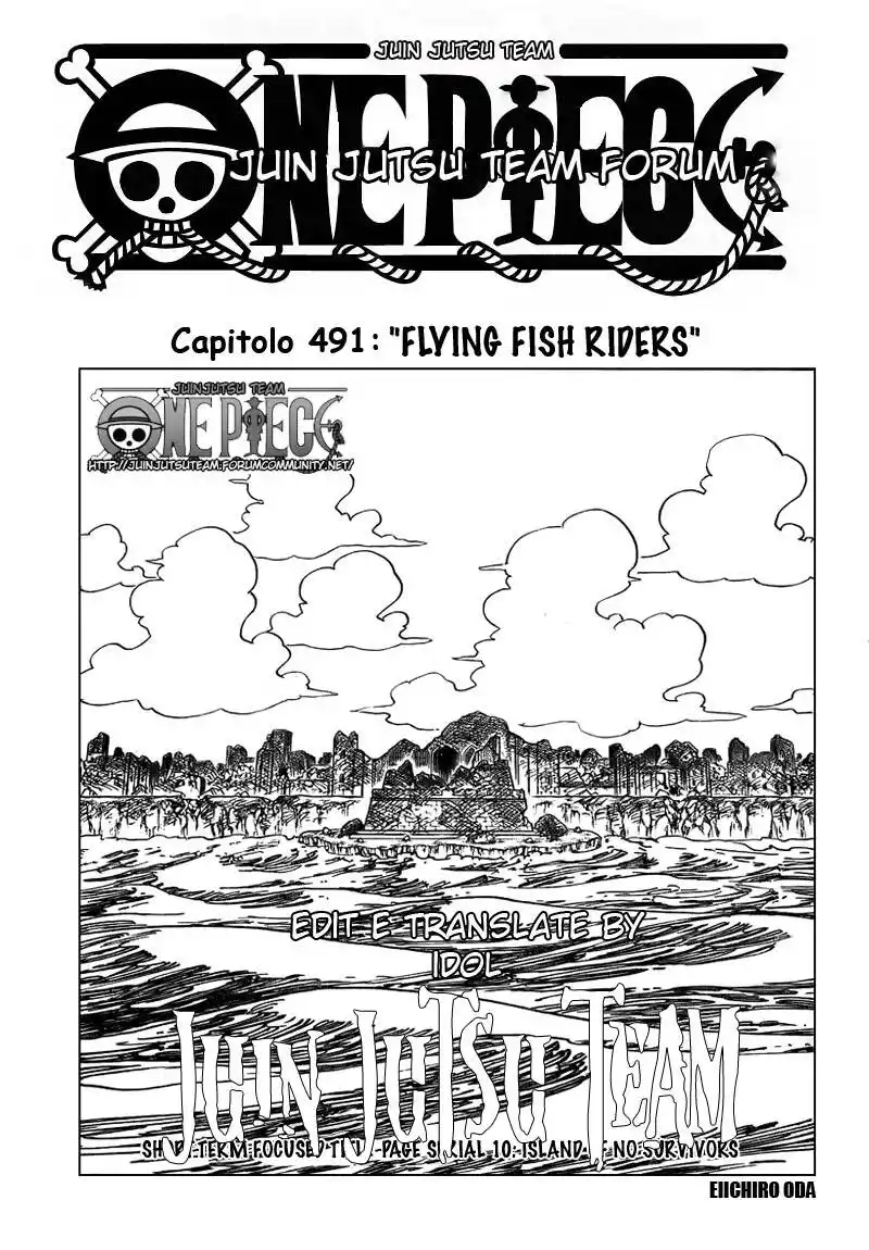 One Piece Capitolo 491 page 1