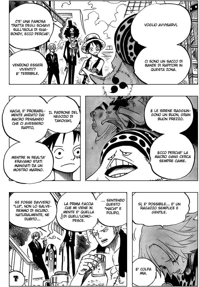 One Piece Capitolo 491 page 14