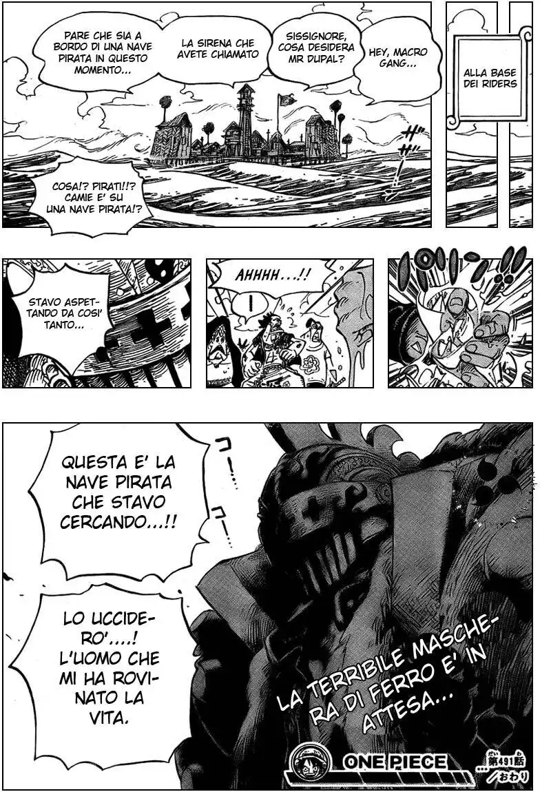 One Piece Capitolo 491 page 19