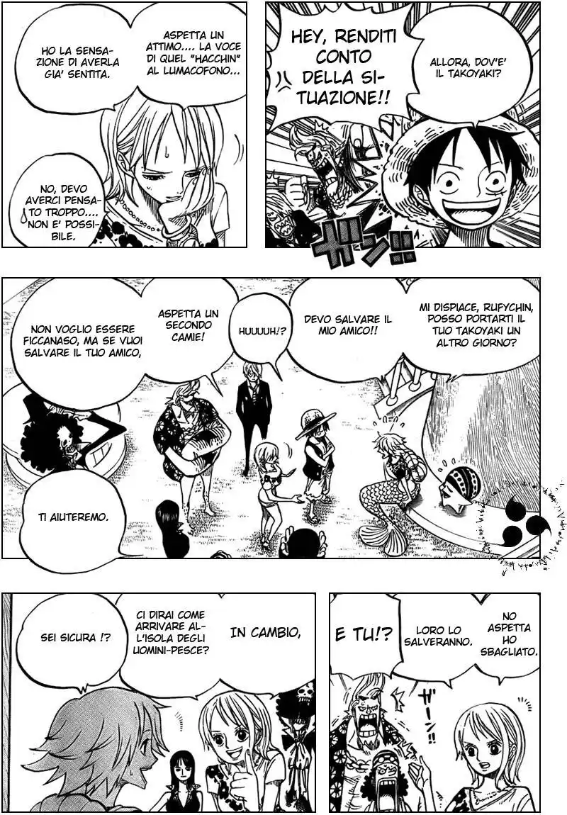 One Piece Capitolo 491 page 9