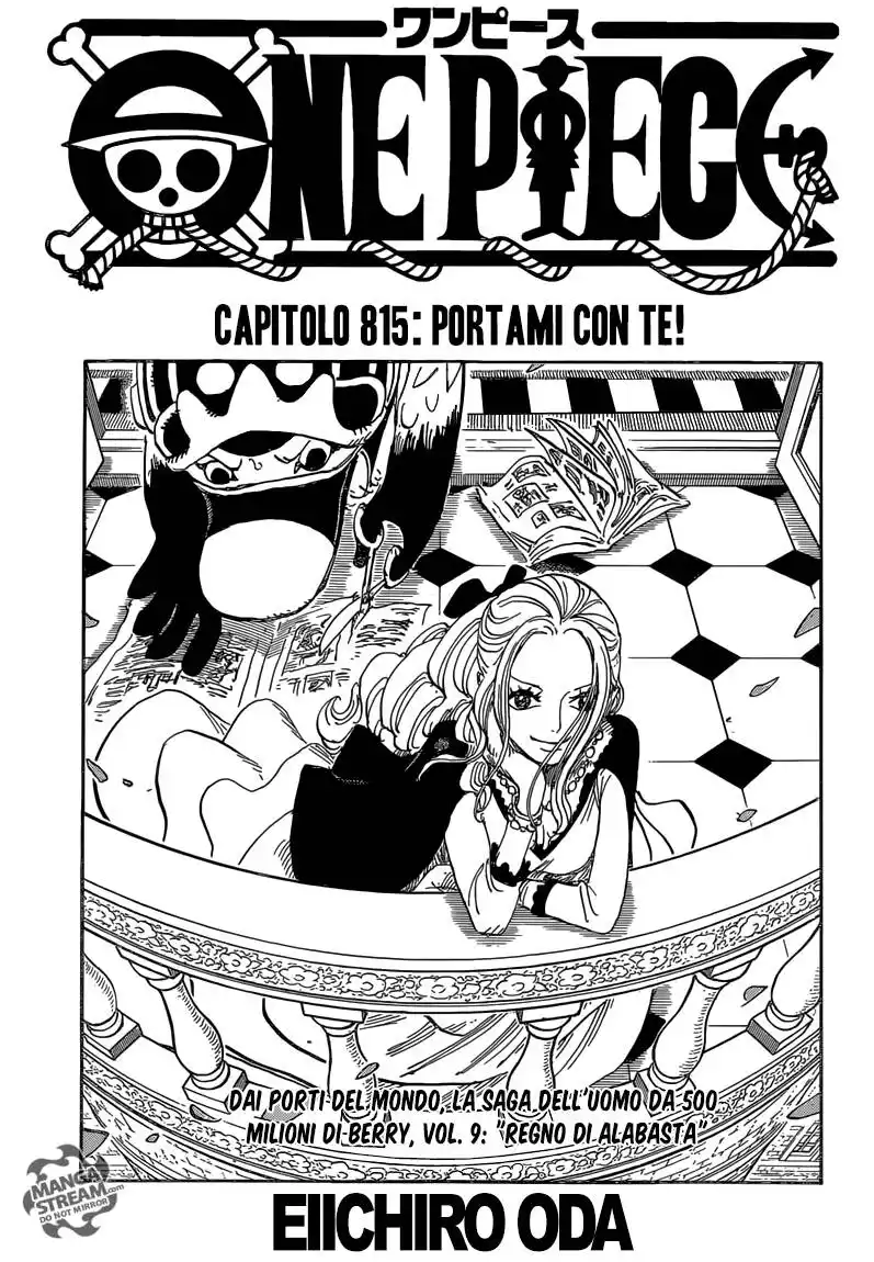 One Piece Capitolo 815 page 2