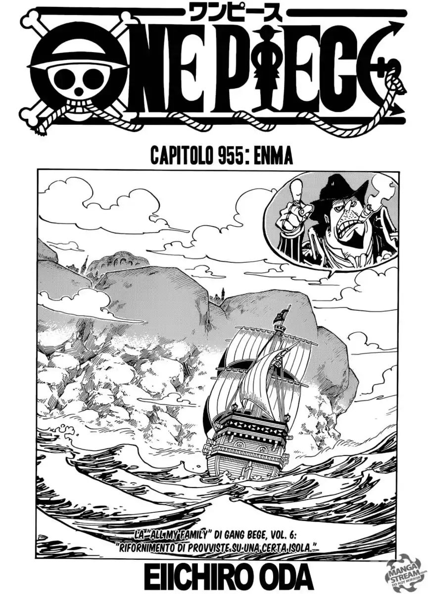 One Piece Capitolo 955 page 2