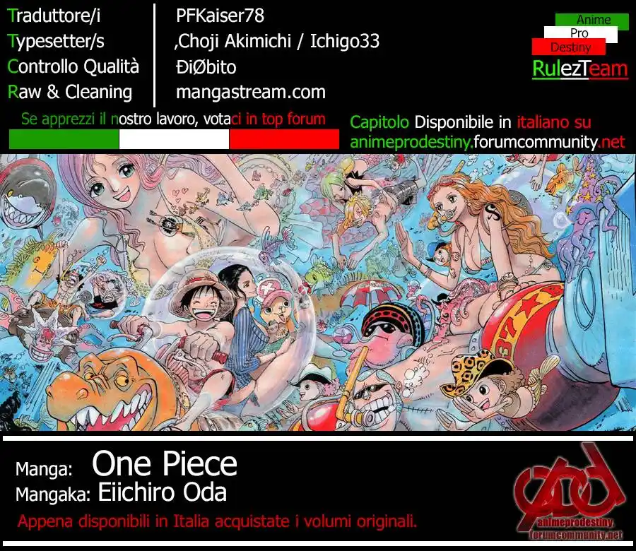 One Piece Capitolo 902 page 1