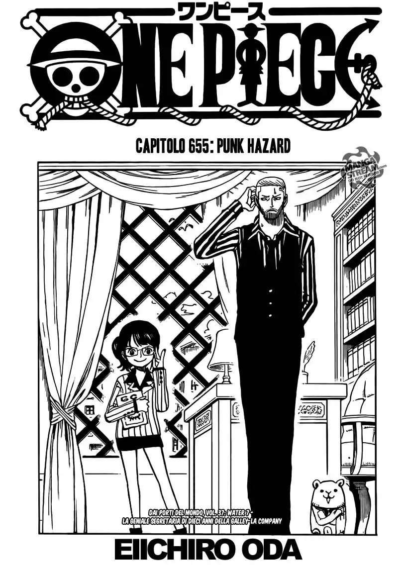 One Piece Capitolo 655 page 1