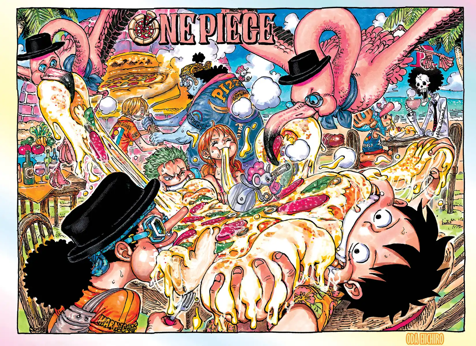 One Piece Capitolo 1091 page 3