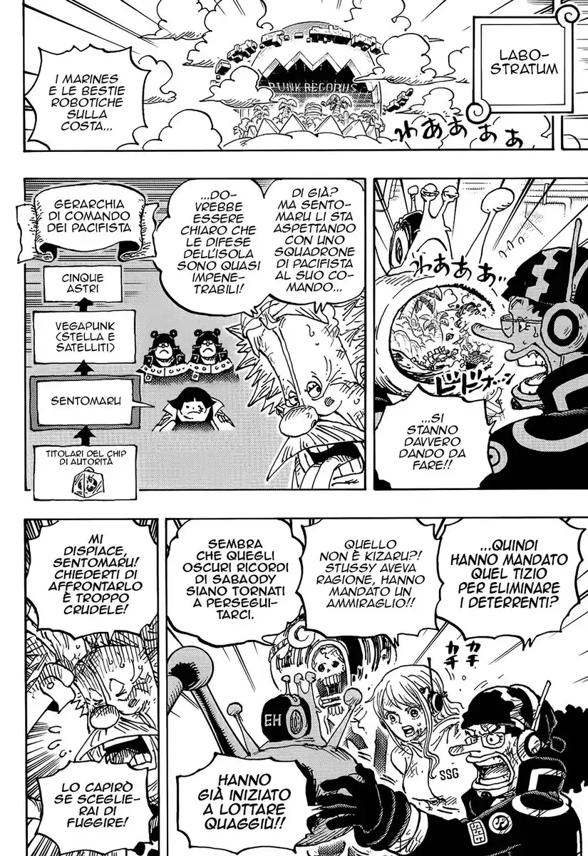 One Piece Capitolo 1091 page 6