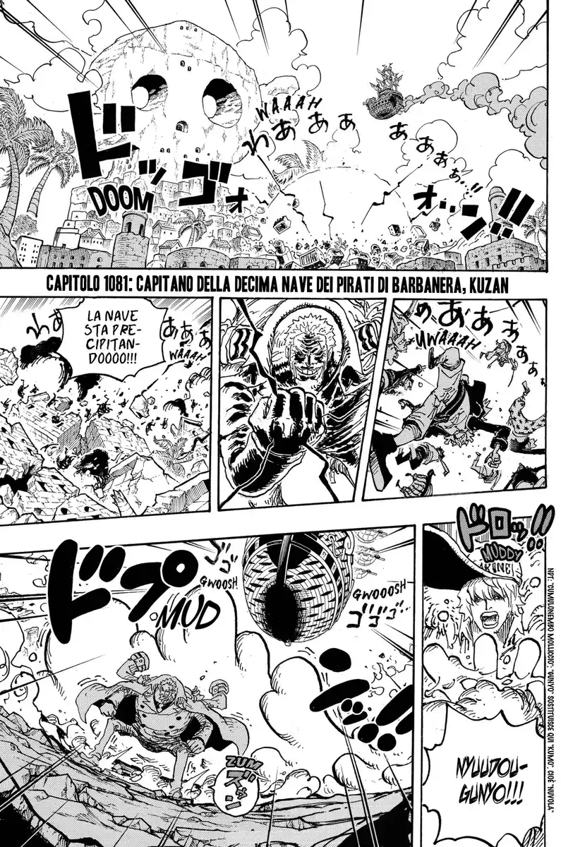 One Piece Capitolo 1081 page 4