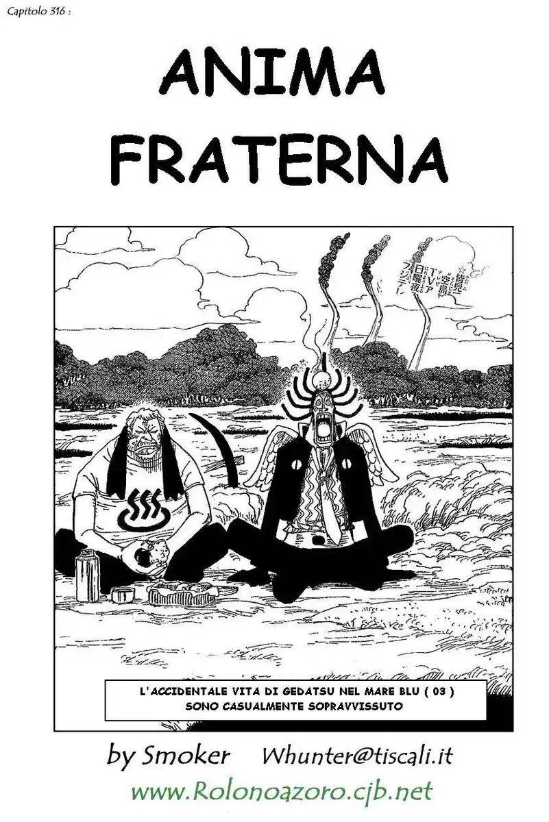 One Piece Capitolo 316 page 1