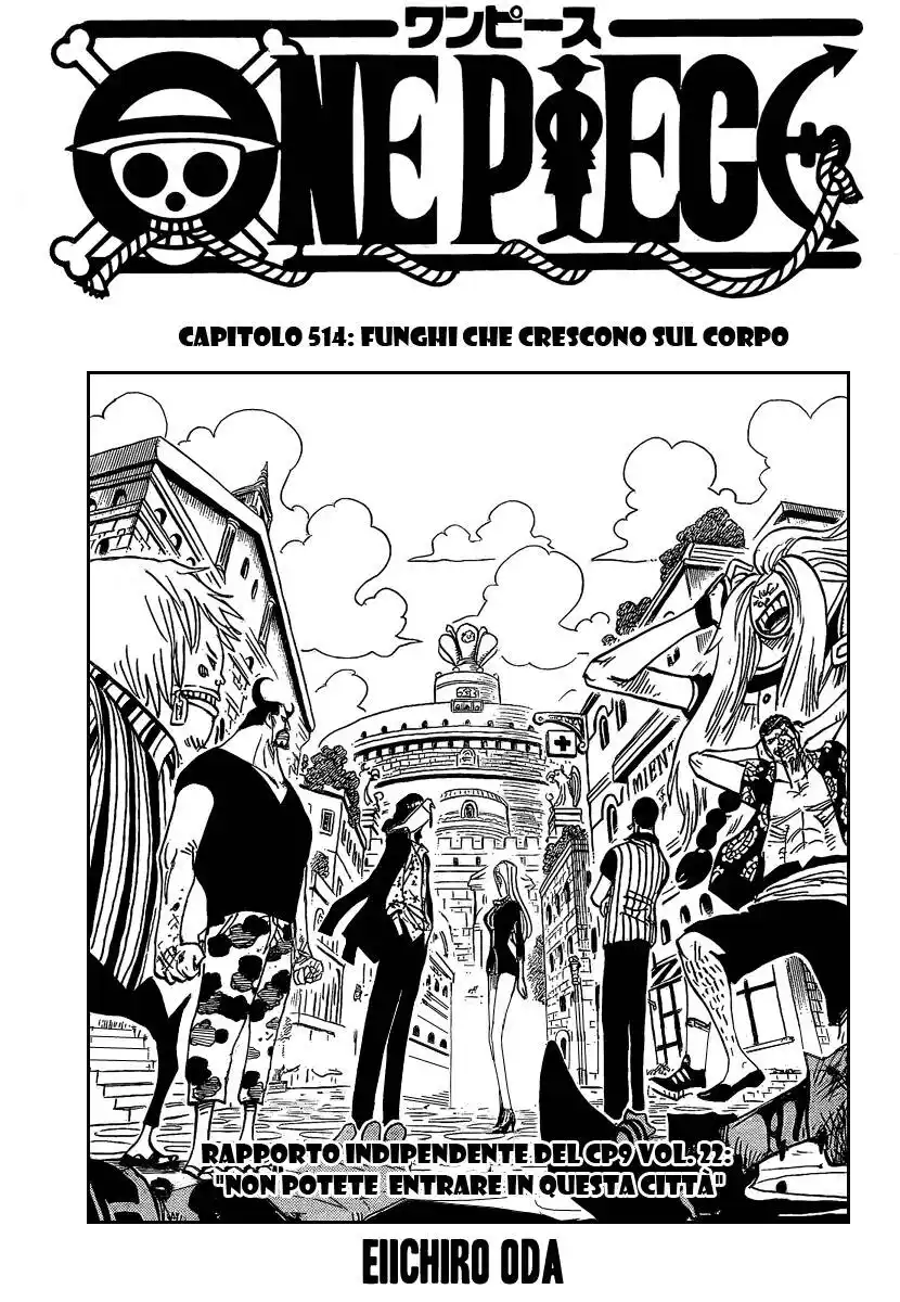 One Piece Capitolo 514 page 1