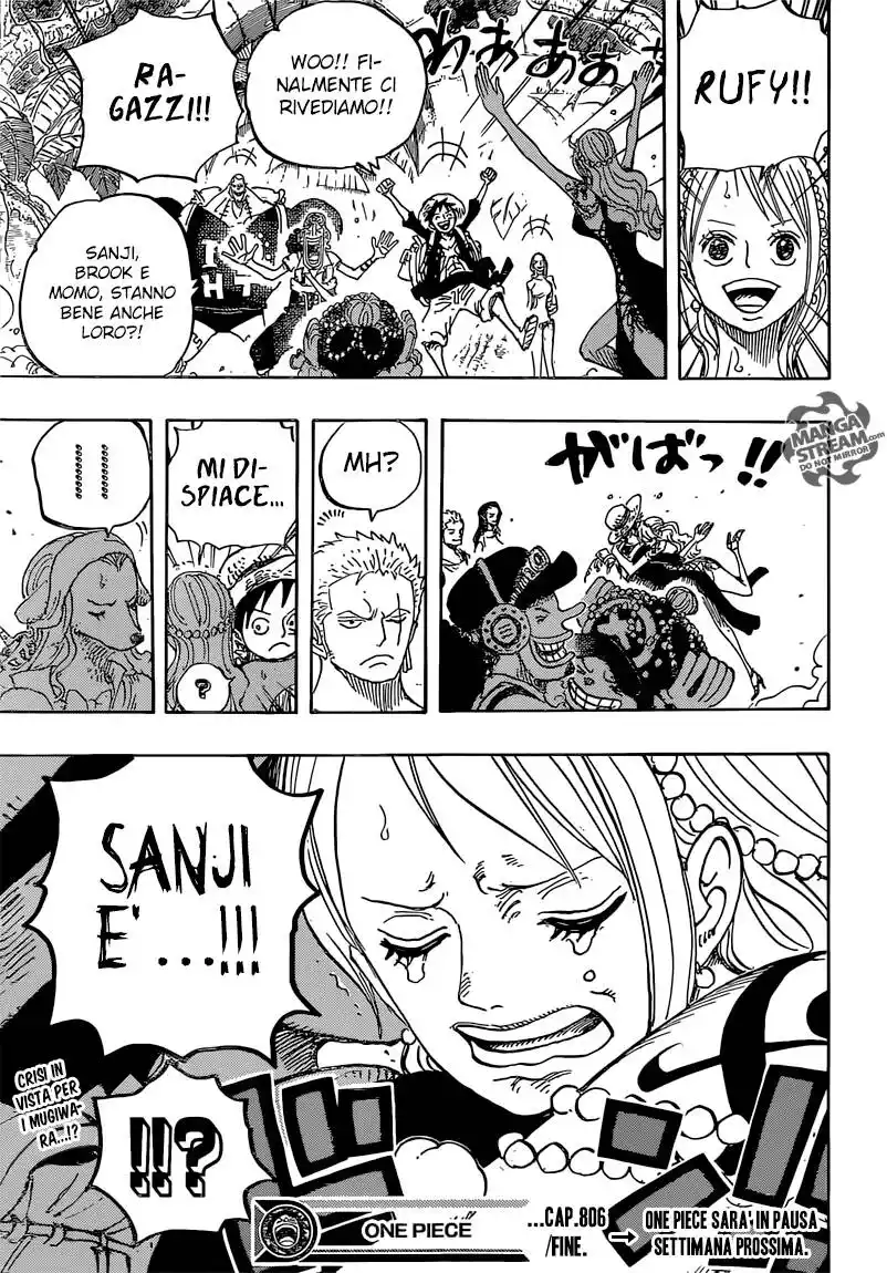 One Piece Capitolo 806 page 17