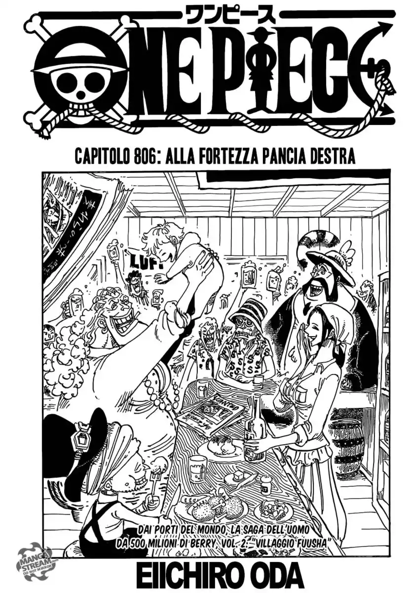 One Piece Capitolo 806 page 2