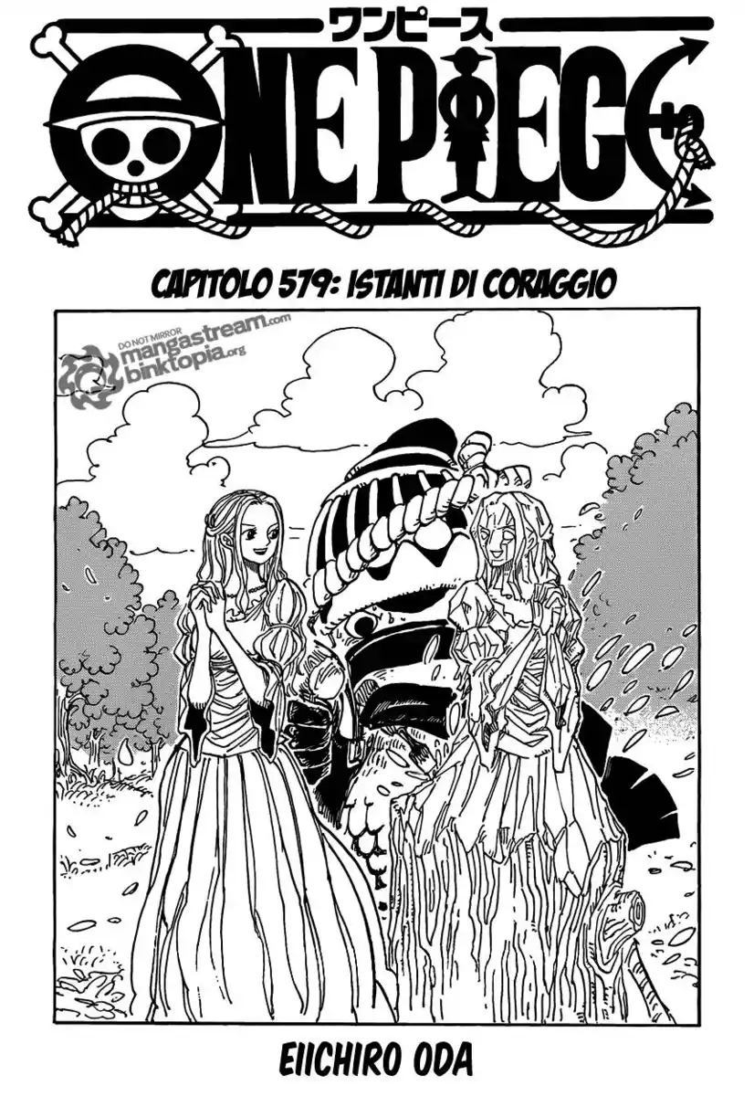 One Piece Capitolo 579 page 1