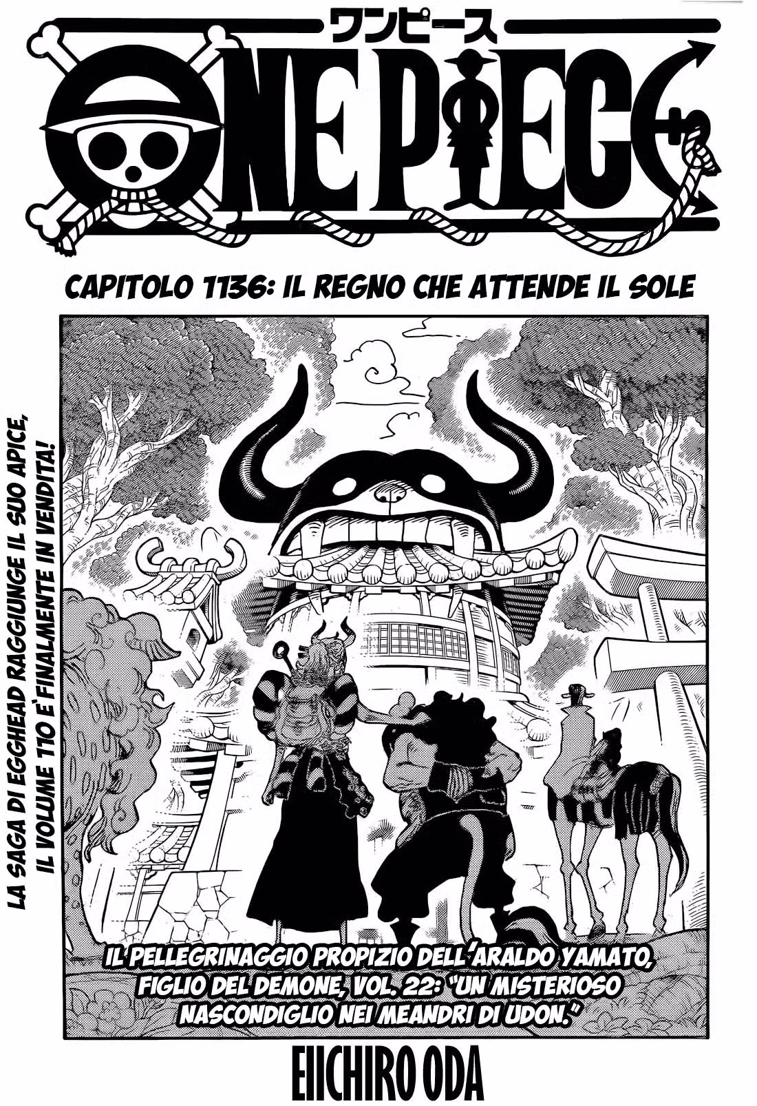 One Piece Capitolo 1136 page 1