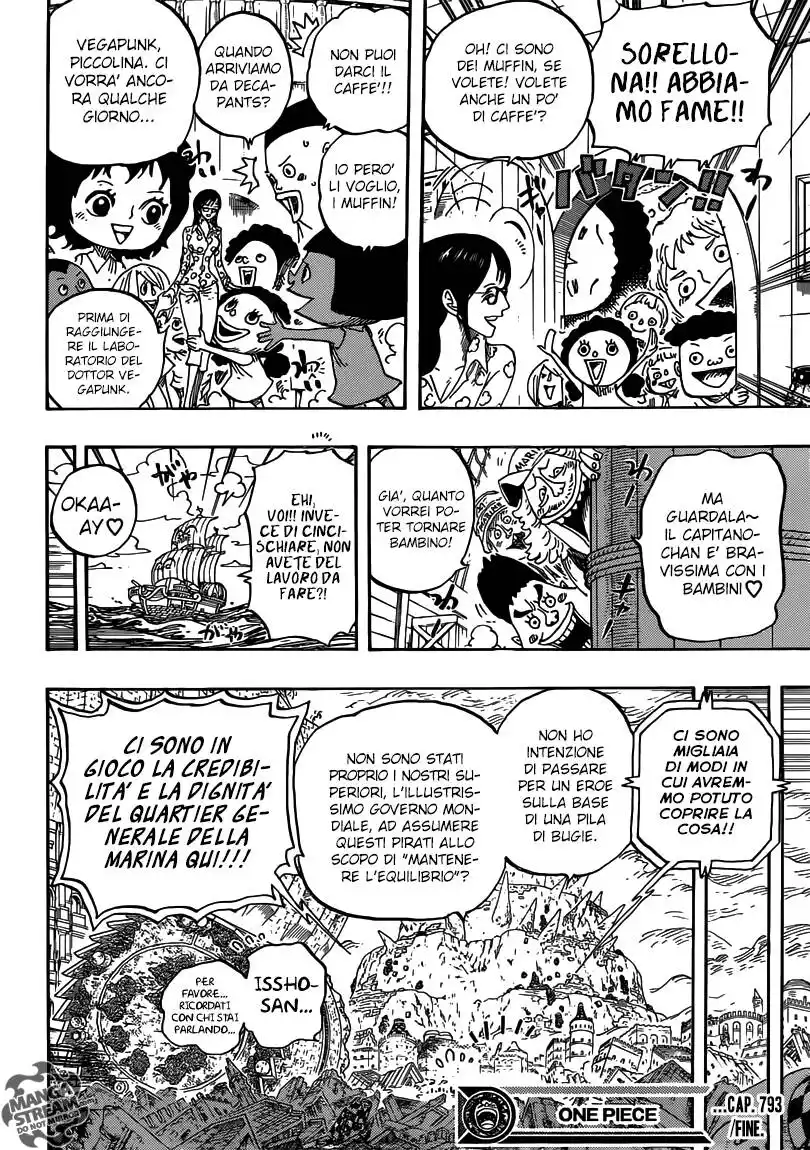 One Piece Capitolo 793 page 14