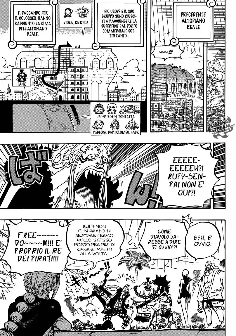 One Piece Capitolo 750 page 7