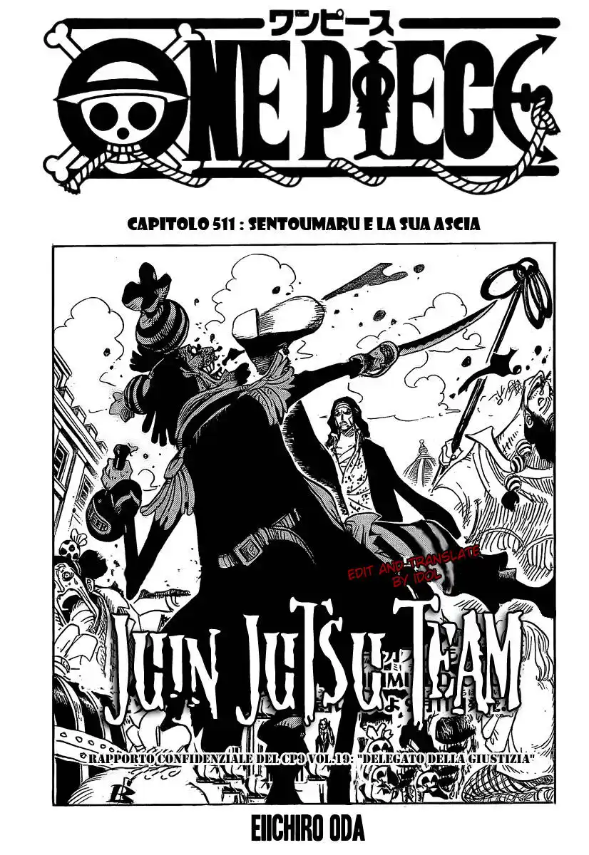 One Piece Capitolo 511 page 1