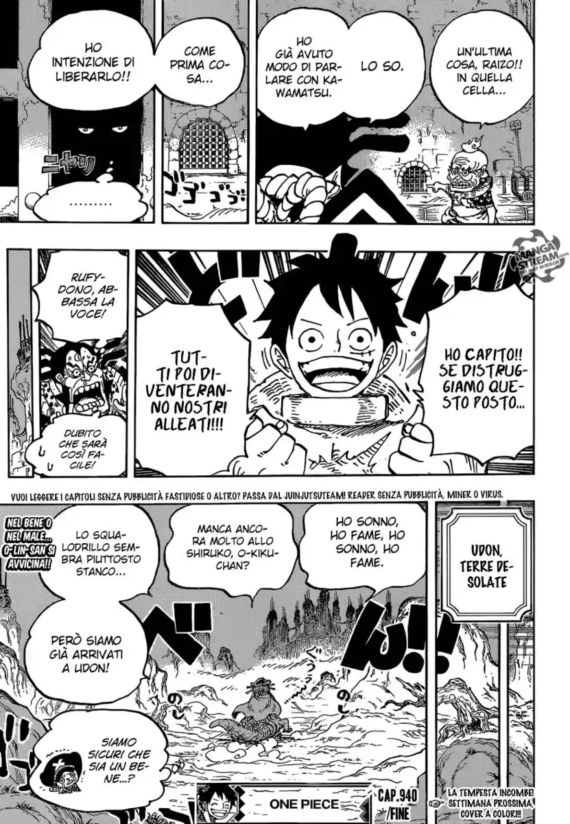 One Piece Capitolo 940 page 18