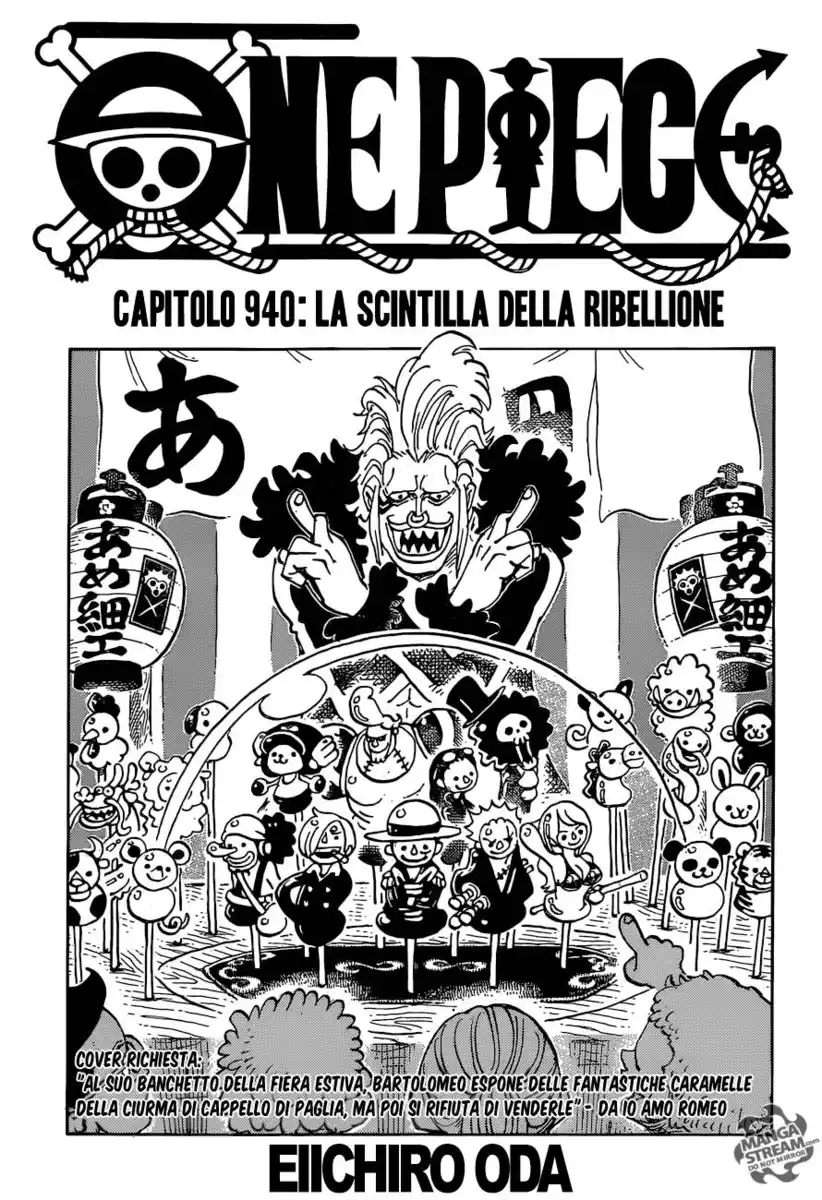 One Piece Capitolo 940 page 2