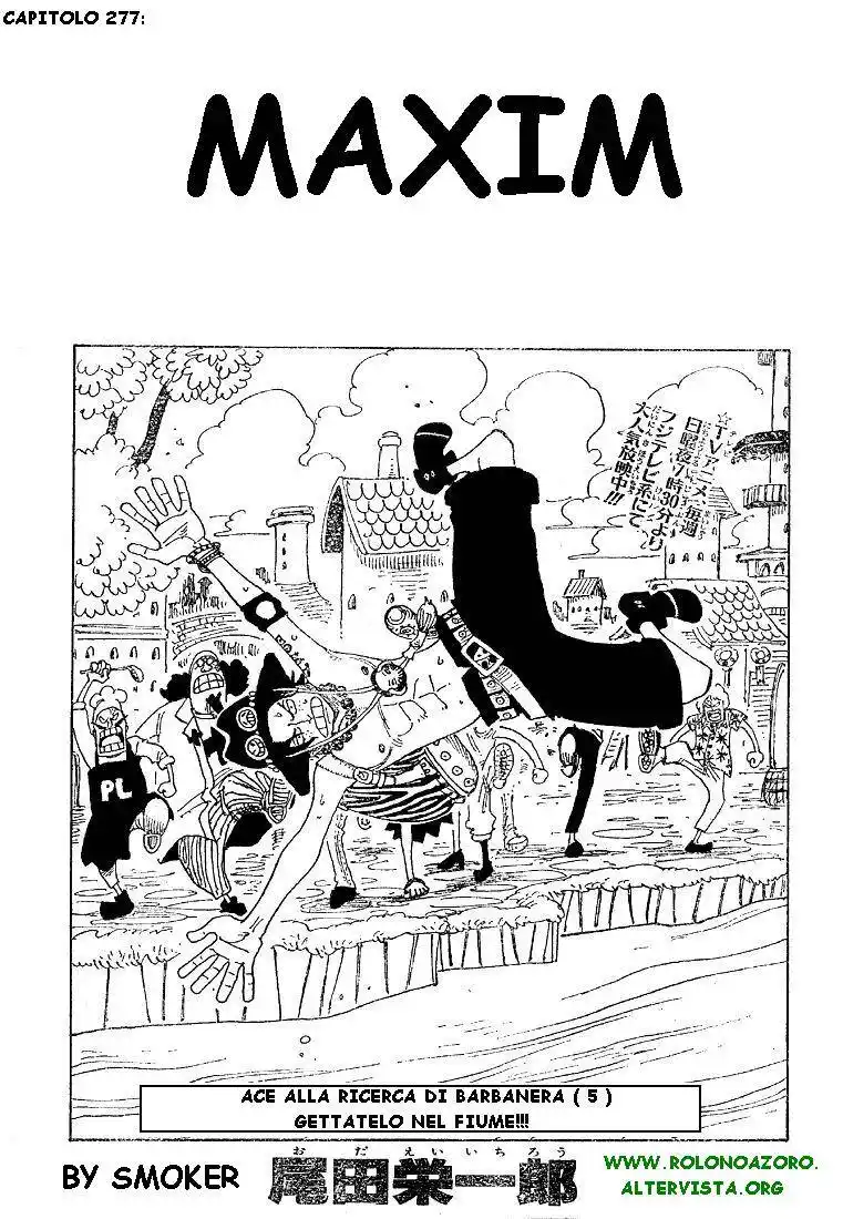 One Piece Capitolo 277 page 1