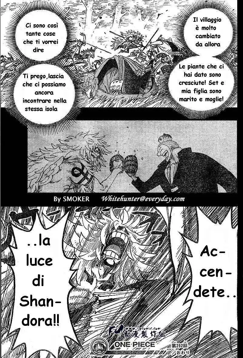 One Piece Capitolo 292 page 18