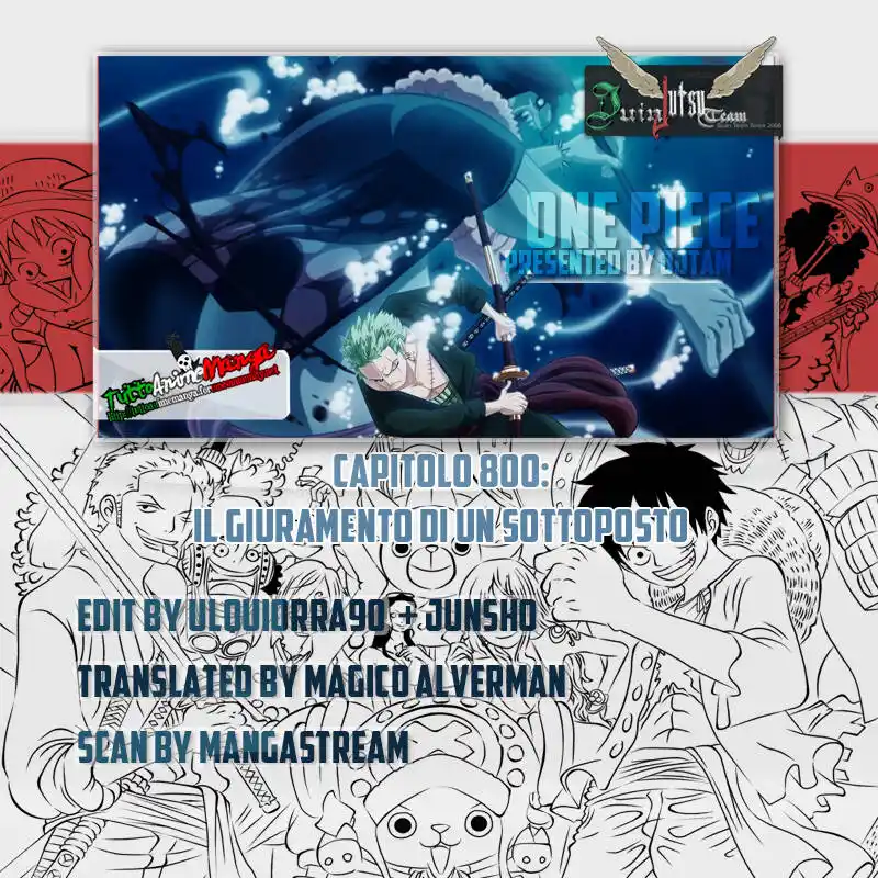 One Piece Capitolo 800 page 1