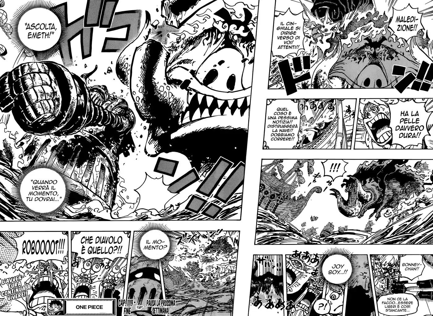 One Piece Capitolo 1119 page 12