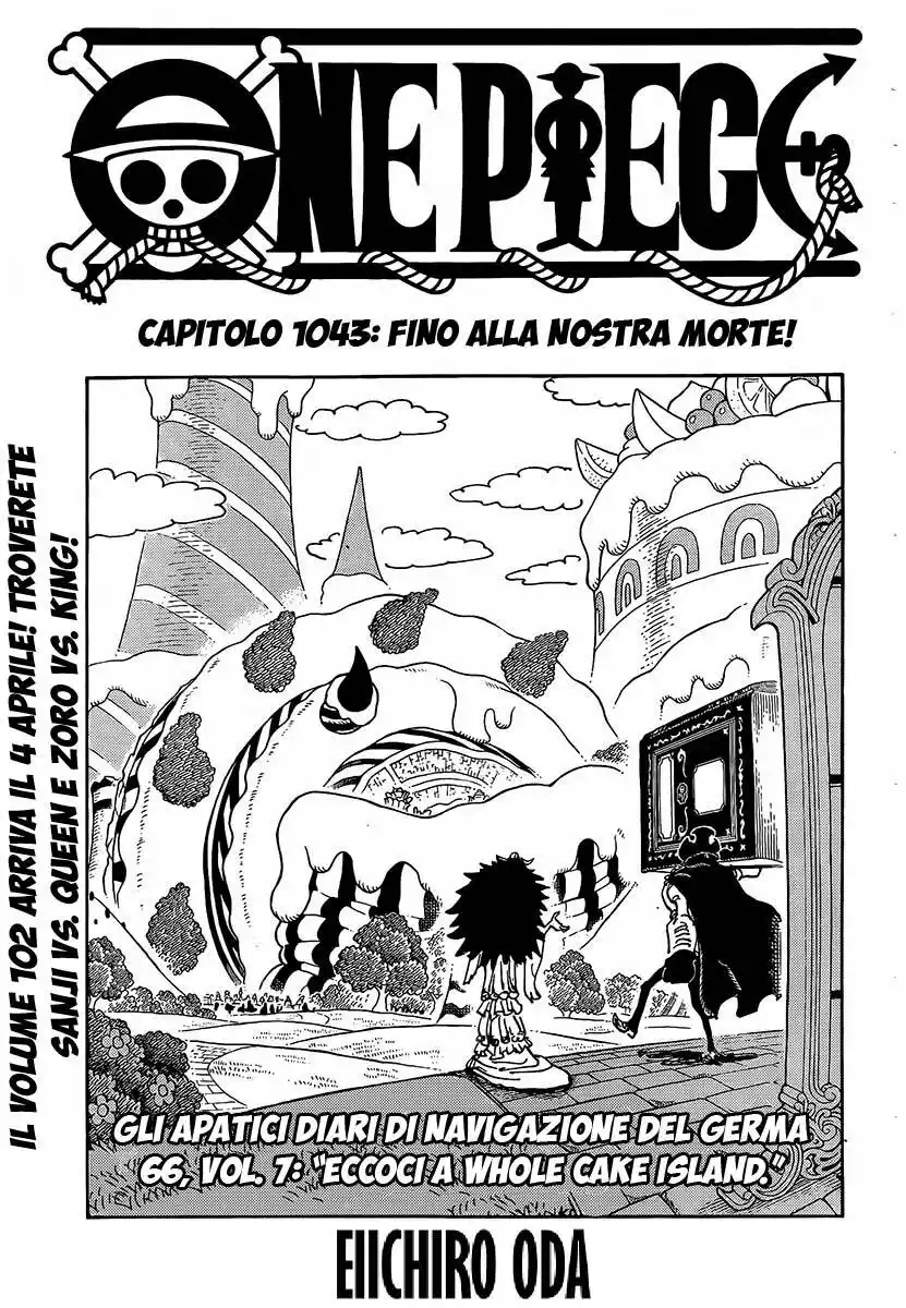 One Piece Capitolo 1043 page 1