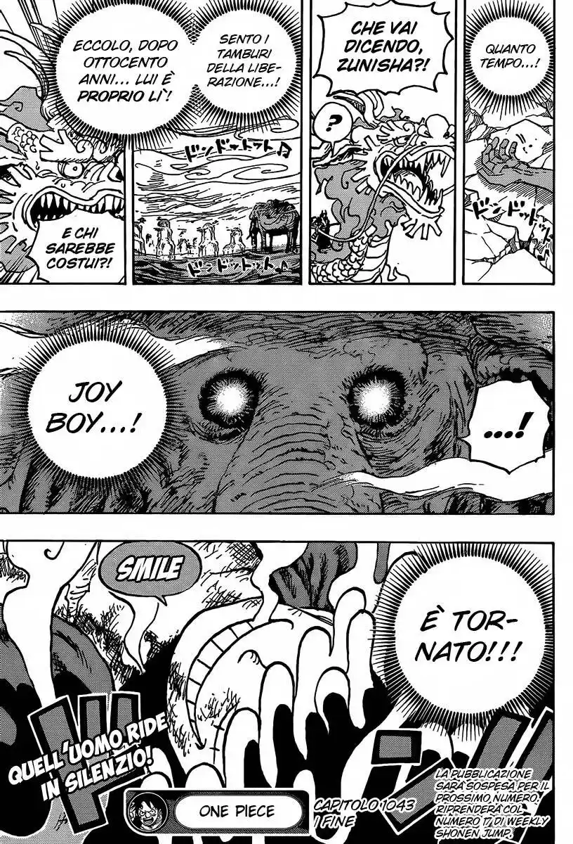 One Piece Capitolo 1043 page 16