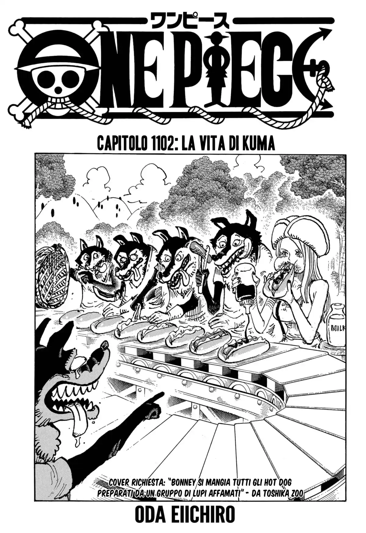 One Piece Capitolo 1102 page 3