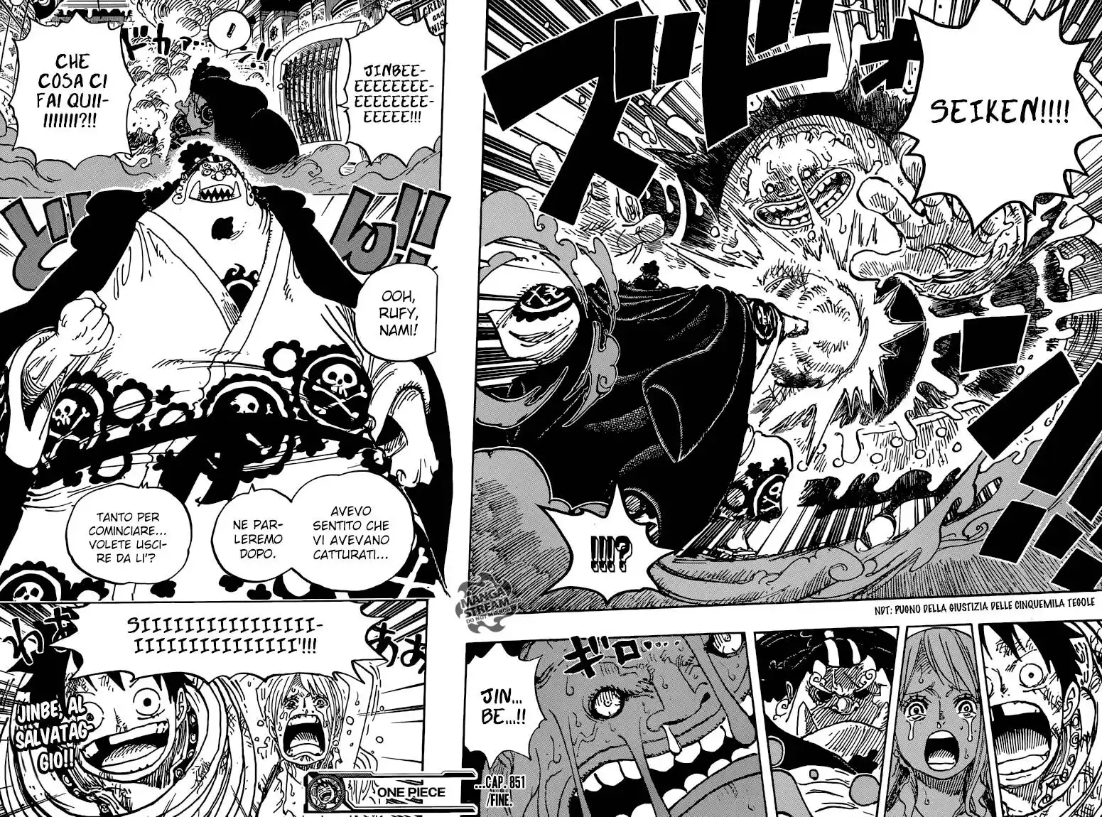 One Piece Capitolo 851 page 16