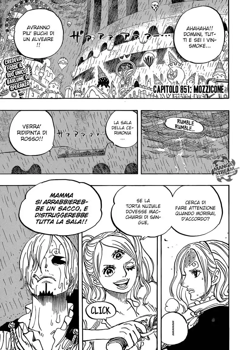 One Piece Capitolo 851 page 4