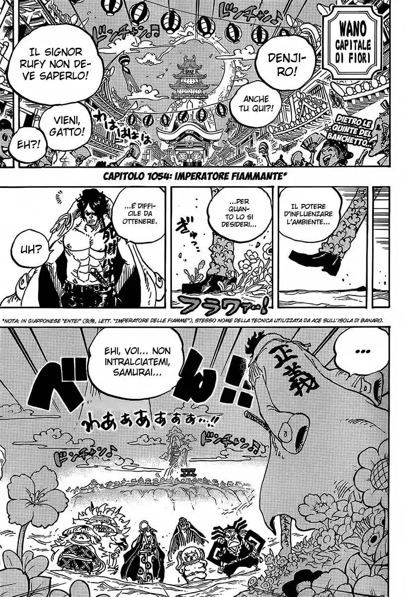 One Piece Capitolo 1054 page 3